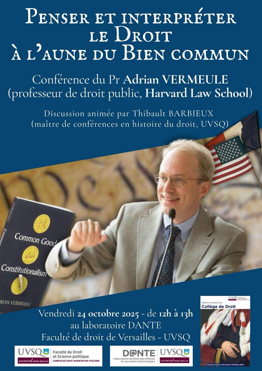 Conférence Professeur VERMEULE