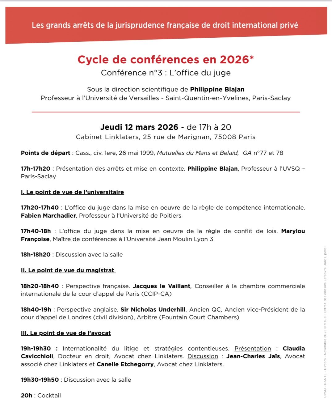 Programme conférence 3